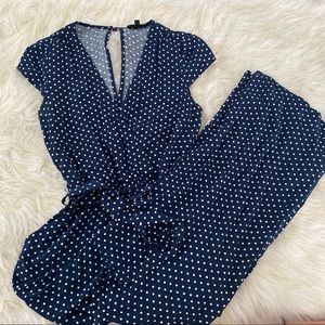 Polka dot jumpsuit